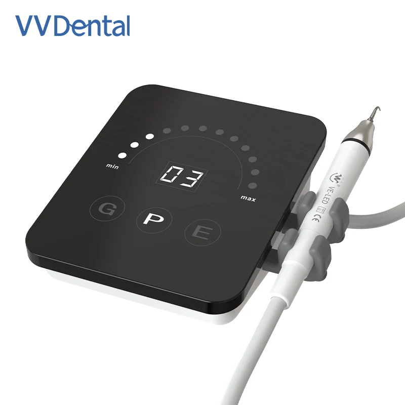 

VV Dental Ultrasonic Scaler VET-6-LED Comfortable Scaling New Smart Touch System Powerful Function Dentistry Ultrasound Machine