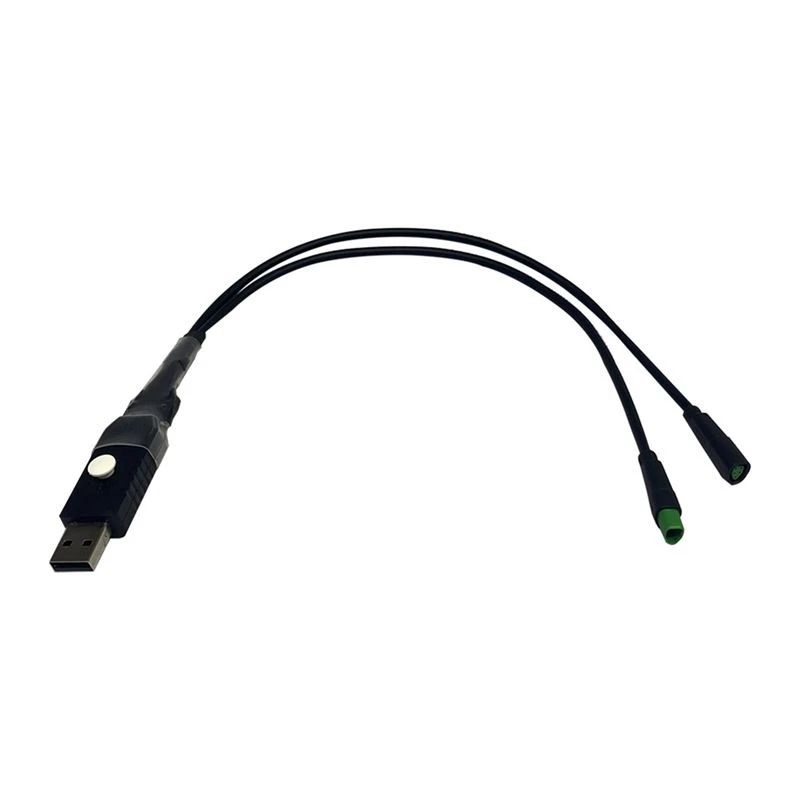 ABUE-For BAFANG Programming Cable Speed Limit Release Wheel Diameter Setting M400 M600 M510 All CAN Protocol Dedicated Line