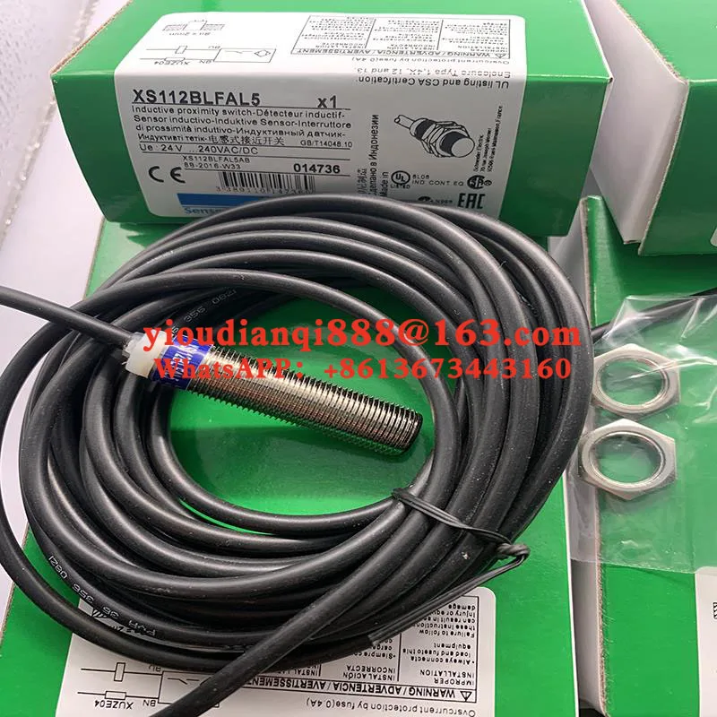 Novo Interruptor Do Sensor De Proximidade, XS112BLFAL5