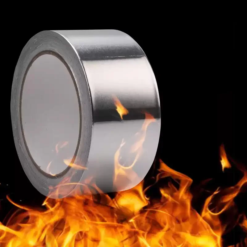 

20M aluminum foil tape High temperature resistant waterproof and oil-proof, flame-retardant and sun-proof, hand-tearable