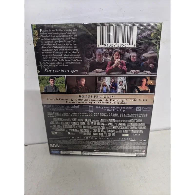 Blu-ray Disc Hamnet Movie Film High Definition Video Collection