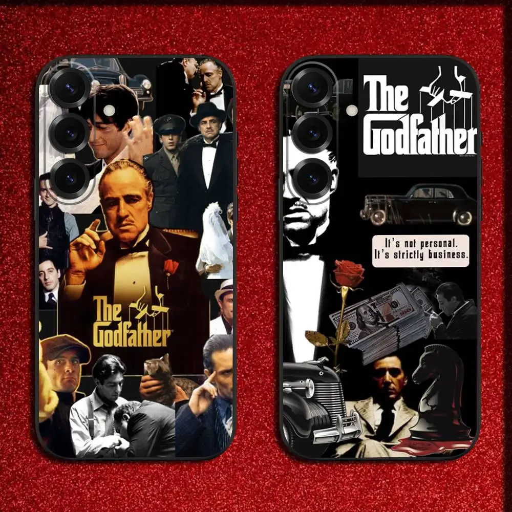 The G-Godfather Phone Case For Samsung S25,S24,S21,S22,S23,S30,Ultra,S20,Plus,Fe,Lite,5G Black Cover