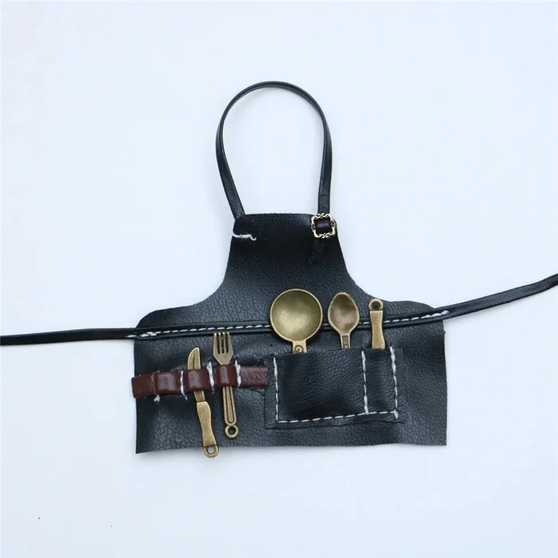 Per 15 17 centimetri Labubu Bambole Outfit Accessori Regalo Patatine Fritte Bretelle Grembiule e M Cappello Strumenti di Riparazione Stoviglie Gussy Abbigliamento