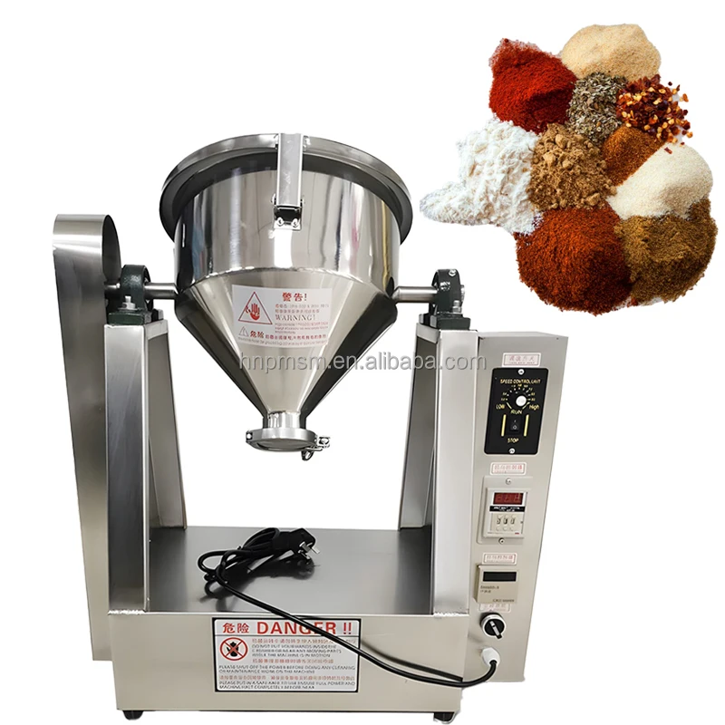 

High-Speed Rotary Drum Mixer for Coffee, Berry, Plastic and Lab Blending with Compact and Efficient Design