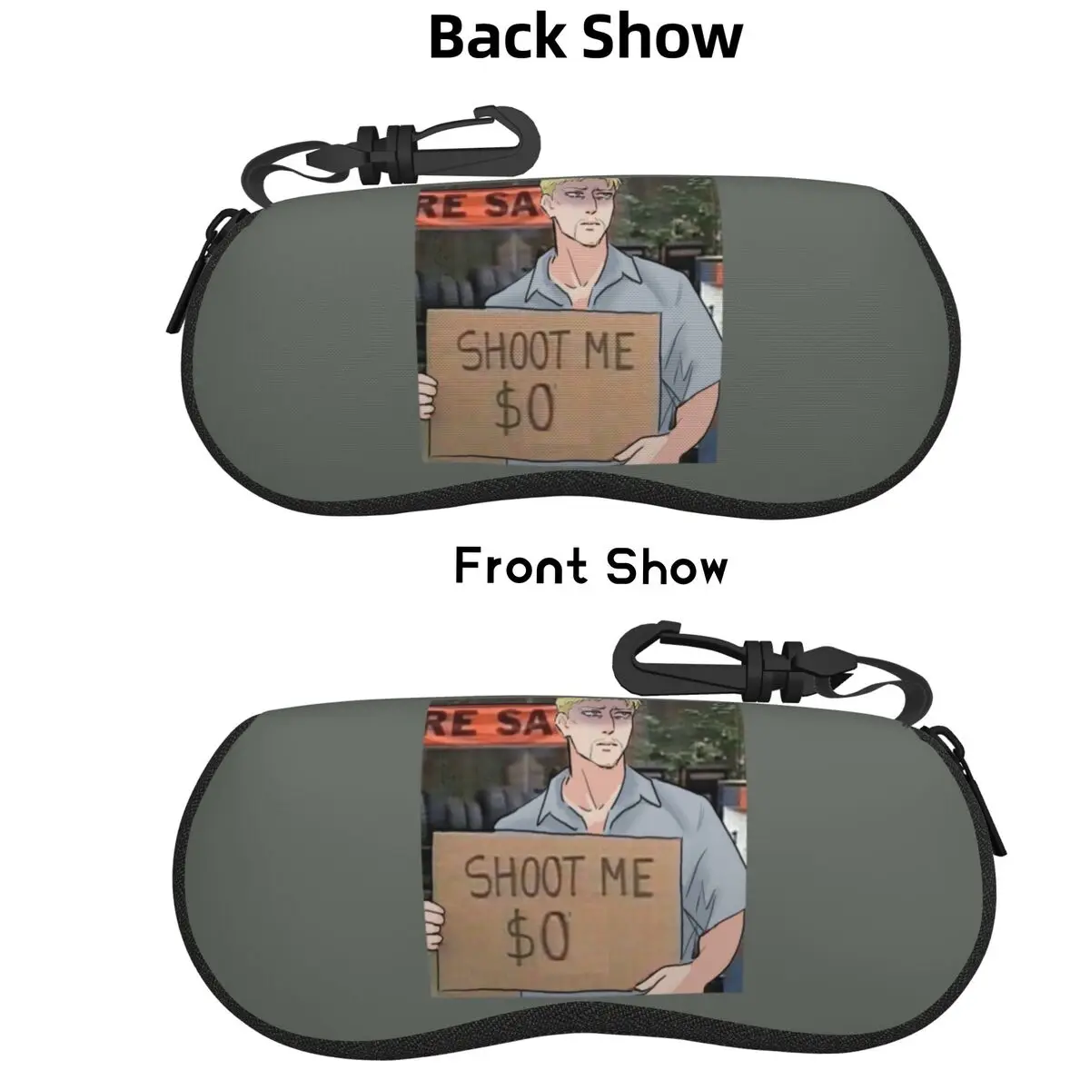 

Атака Титанов Reiner Braun Shell Чехол для очков Защитная коробка для солнцезащитных очков Женская и мужская мягкая сумка для очков