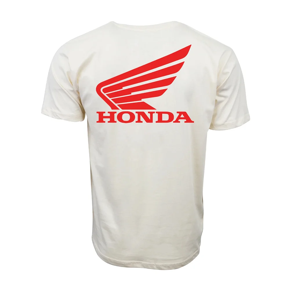 

Футболка с рисунком Honda Racing COLAB, летняя быстросохнущая повседневная спортивная рубашка, модная свободная дышащая мужская и женская футболка