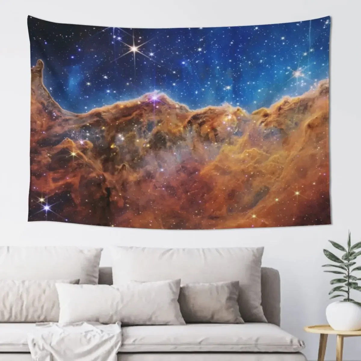 

New James Webb Telescope "Carina Nebula" Ultra High Res Tapestry Room Aesthetic Decor Anime Decor Room Decorations Tapestry