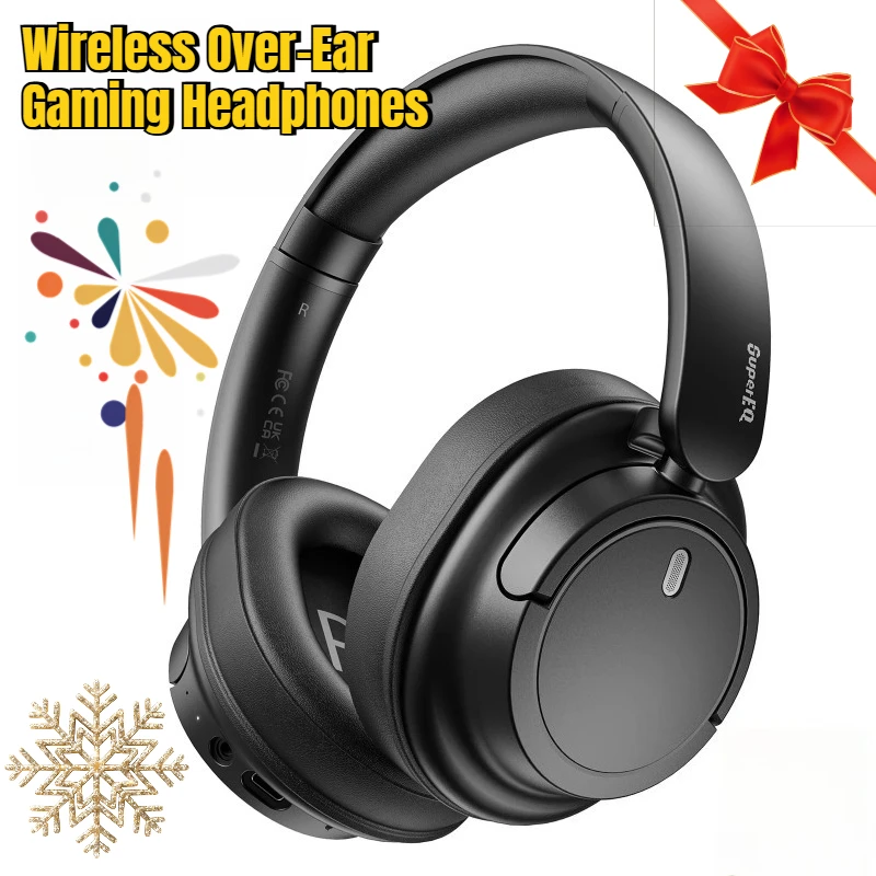 

Wireless Over-Ear Gaming Headphones with Bluetooth Ultra-long Battery Life High-quality Sound for Sports and Music