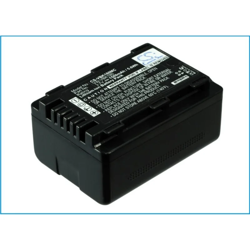 

Camera 1500mAh Battery For Panasonic VW-VBK180 VW-VBK180E-K VW-VBK180-K SDR-H85 SDR-T55 SDR-T50 SDR-S50 HDC-SD60