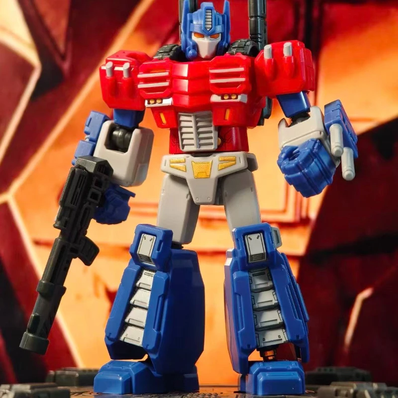 Blokees transformadores galáxia versão capítulo vi optimus prime megatron sunstreaker orion pax modelo móvel emenda brinquedo presente