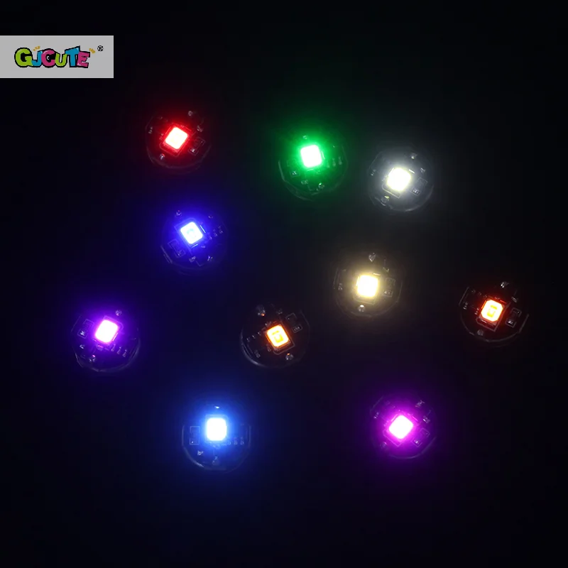 مصباح التحكم المغناطيسي الملون مصباح LED لاسلكي مصباح التعريفي المغناطيسي + بطارية زر لتقوم بها بنفسك اللعب روبوت نموذج المناظر الطبيعية