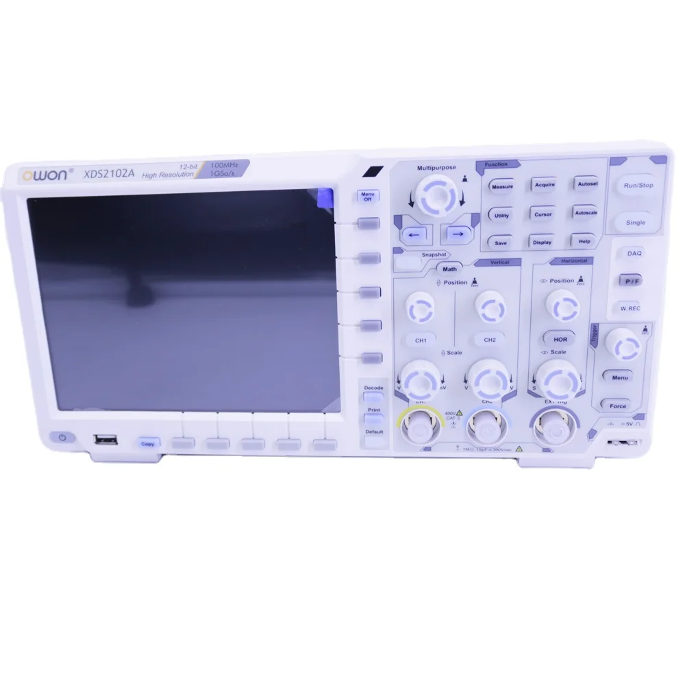OWON XDS2102A 2Channel Economical Digital Oscilloscope 100 MHz 1 GSa/s Sample Rate