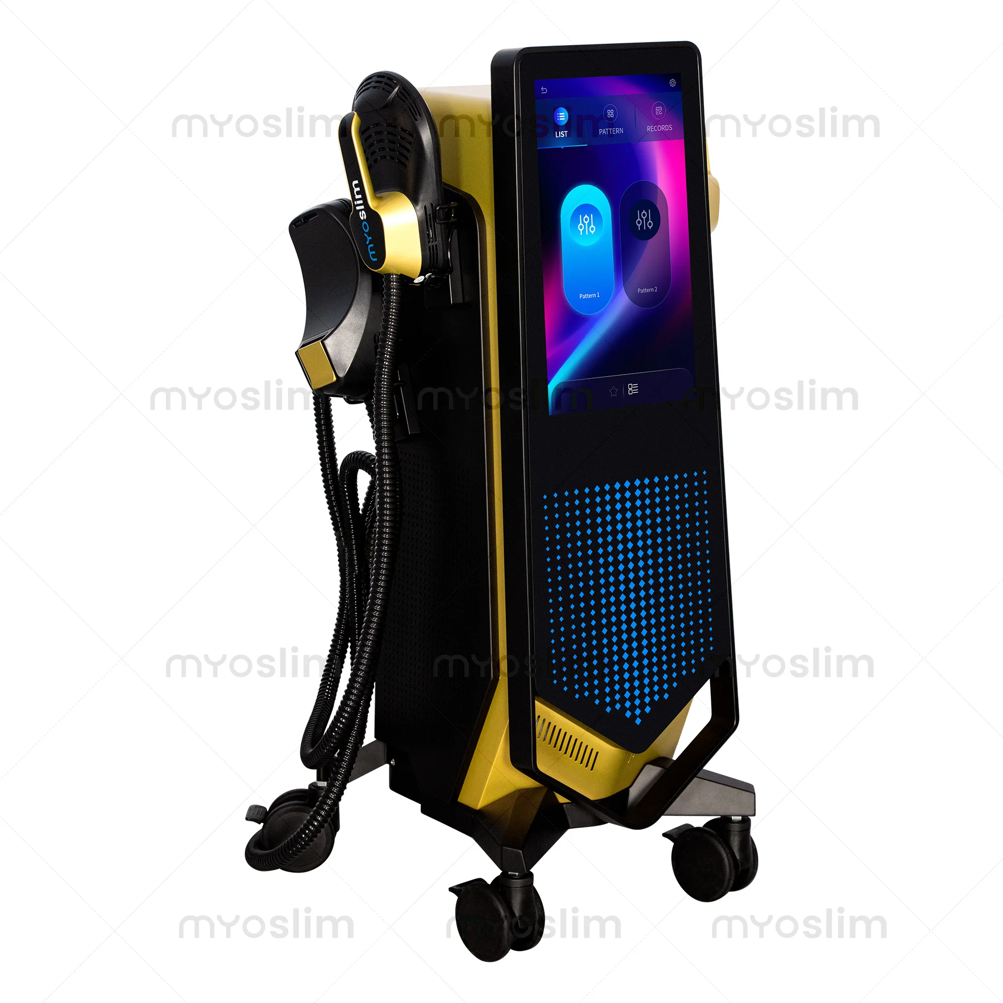 MYOslim RF EMS Body Sculpting Machine 18.5 Inch Screen Fat Weight Loss Electromagnetic Sculpt Slimming Muscle Stimulation Device