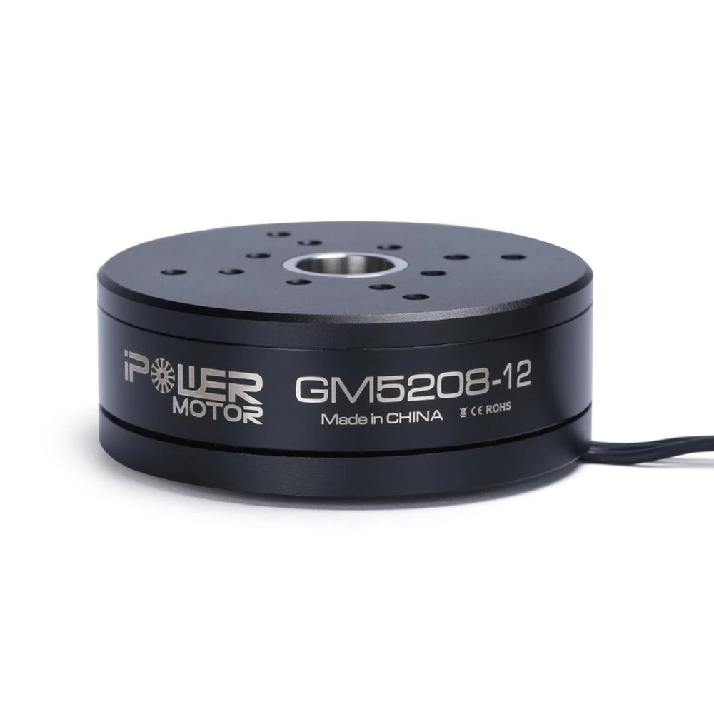 IFlight IPower GM5208-12 GM5208-24 Brushless Gimbal Motor 12.6mm Shaft UAV Pod Motor / Turntable of Airborne Lidar Pod Motor