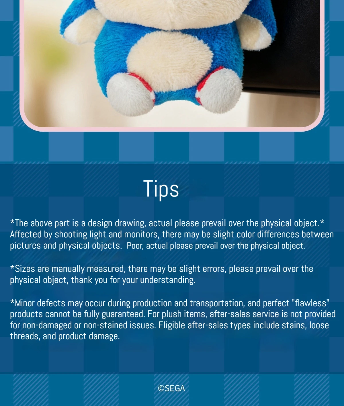 SEGA Prize Sonic The Hedgehog Tails Mini Plush Keychain Cooro Series Soft Stuffed Animal Bag Pendant Anime Game Fans Collectible