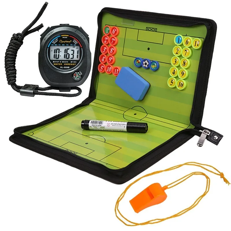 Hot Sale Foldable magnetic tactical board football training tactical clipboard football coach tactical board set with large