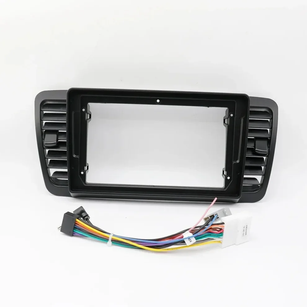 Car Radio frame 9 Inch 2 Din Stereo Fascia For Left steering wheel Subaru Outback Legacy 2004-2009 Dash Player DVD Panel Trim