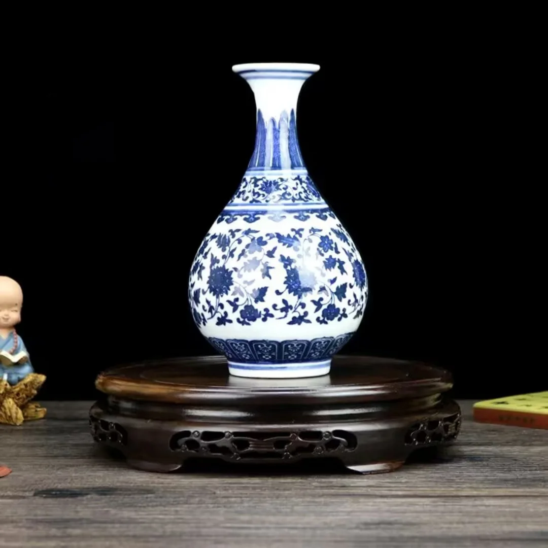 

Ebony Round Base, Solid Wood Display Stand for Vase Flower Pot Bonsai Plant, Decorative Holder, Home Decor Wooden Tray 30/33cm