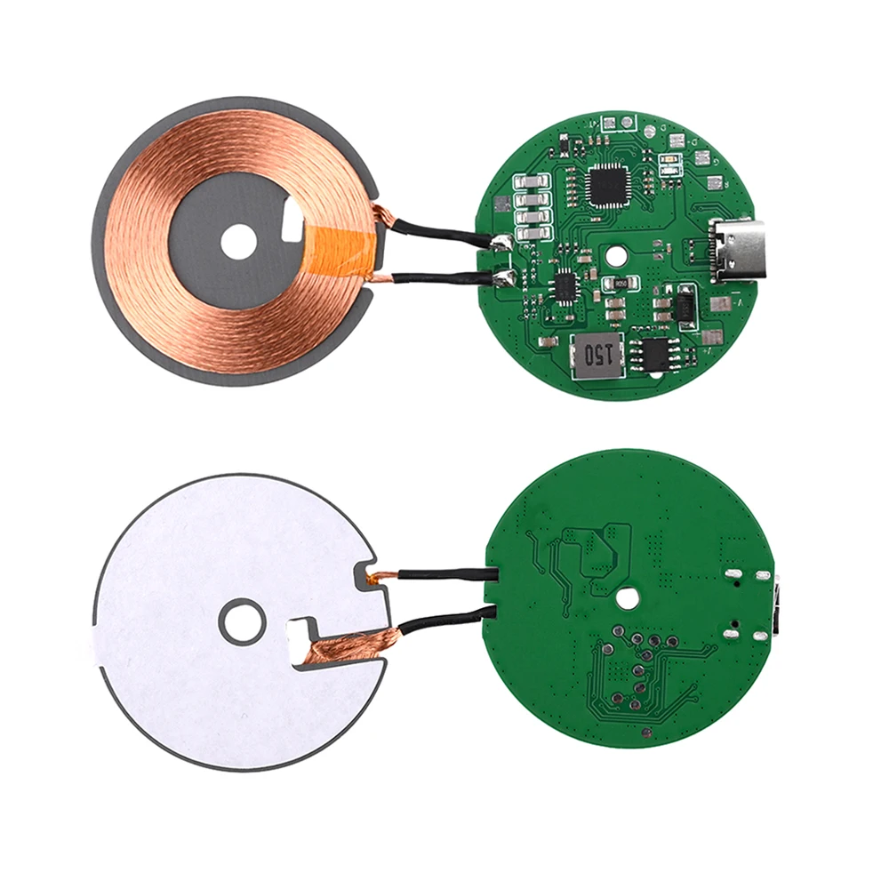 Módulo Transmissor De Carregamento Sem Fio Do Carro De Alta Potência, Bateria Do Telefone Celular, Modificação Do Carro Placa Mãe, 5-12V, 20W