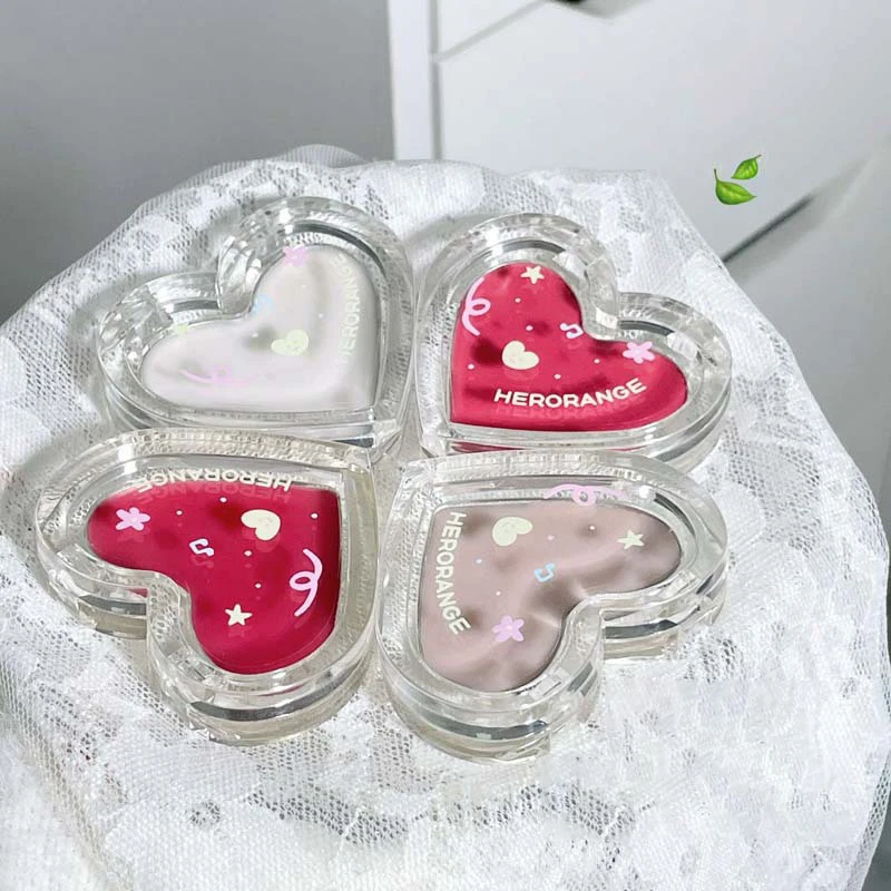 HERORANGE モノクローム ウォーターグロス ルージュ ブラッシャー クリームバーム メイクアップ ブライトニング フェイス モイスチャライジング ハイライト マルチパーパス クリーム