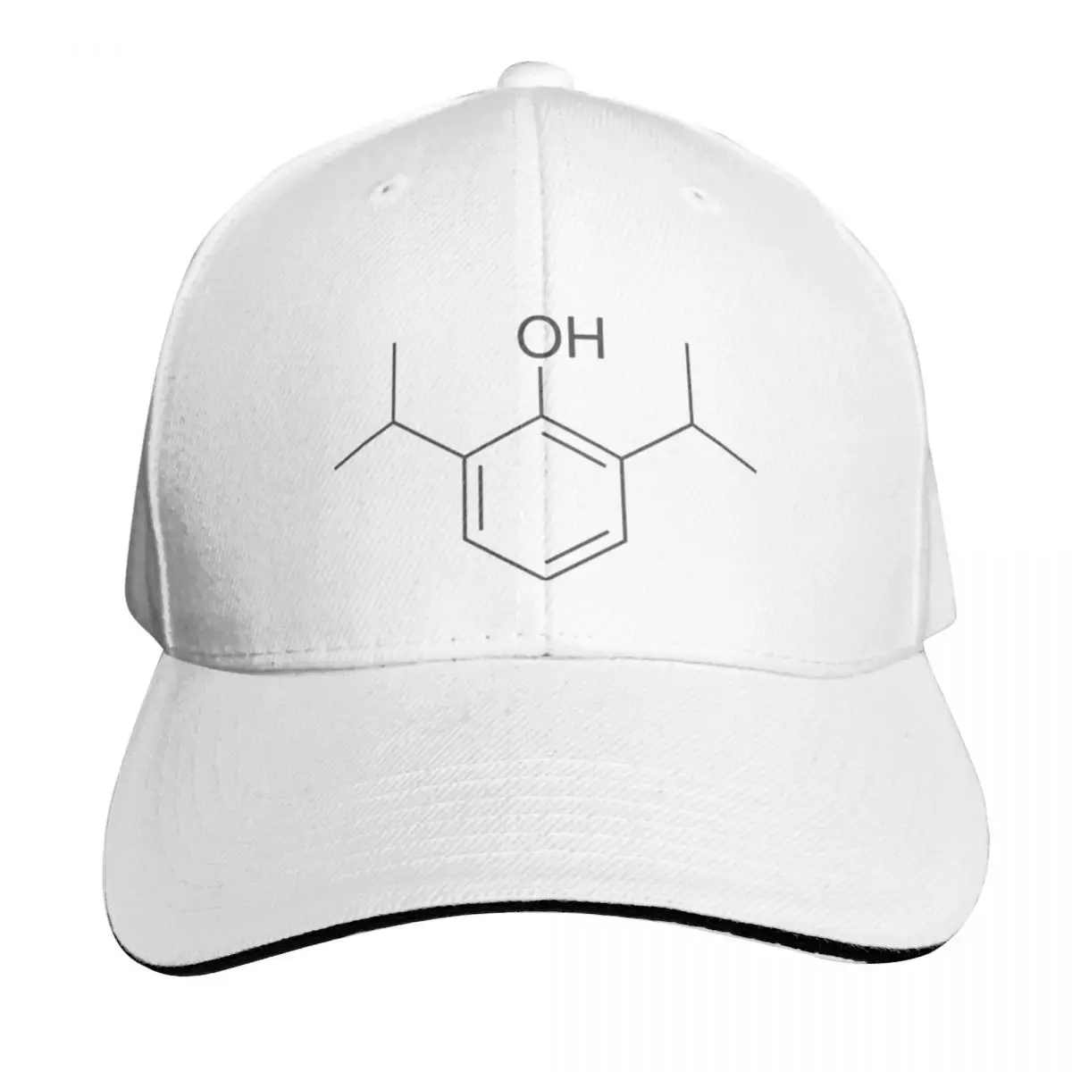 Propofol Structure Anesthesia Sticker A Baseball Cap Hat