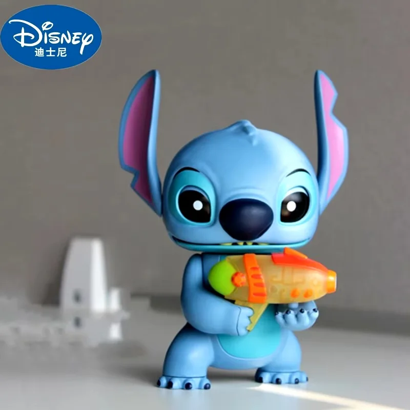 

Disney Cute Stitch Stacey Sound Talking And Light Hand Puppet Anime Action Figure Model Toy Kawaii Doll Christmas Festival Gift