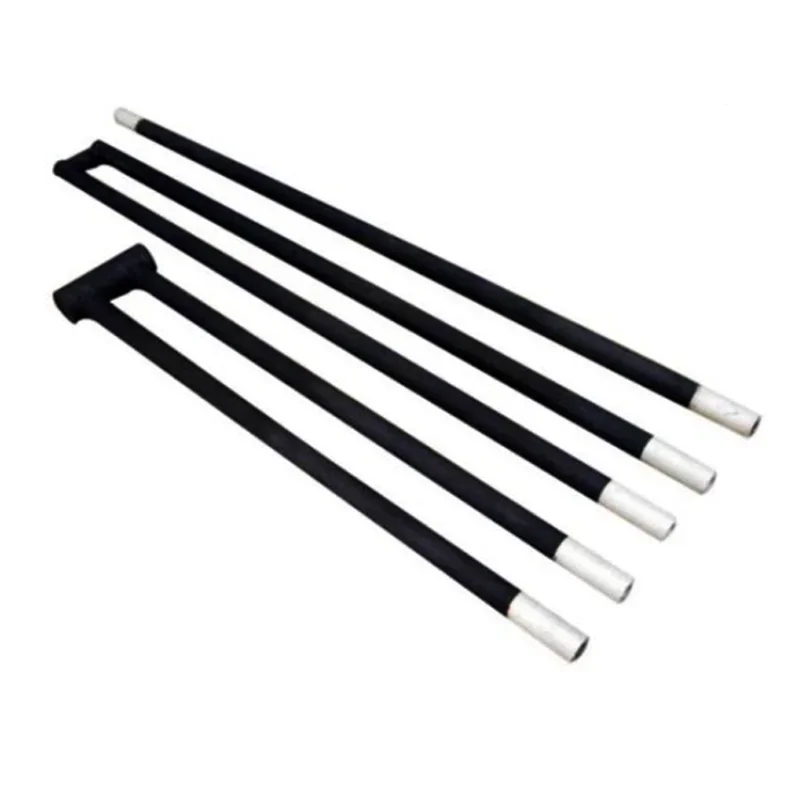 

Contact us quote Equal diameter GD U W I type High temperature sic heater silicon carbide heating element rod for furnace