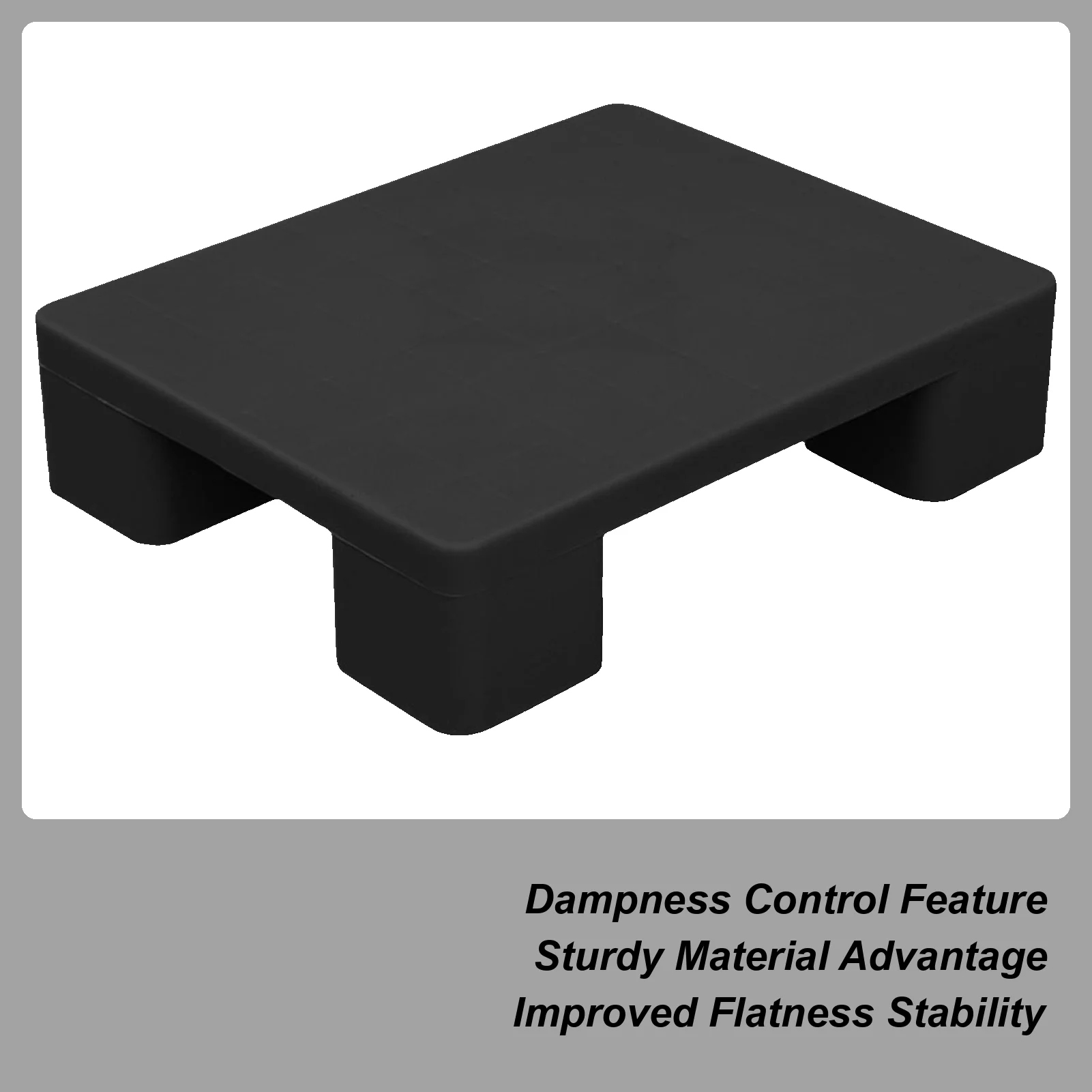 

Floor Pallets Lightweight Waterproof Organization Risers Floor Display Pallets For Indoor Outdoor Garage Supermarket Warehouse