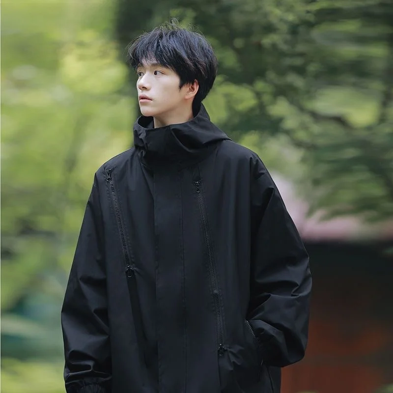 

Свободная мужская рабочая одежда серии American Sle Mountain, весенне-осенняя новая трендовая брендовая ветрозащитная молодежная верхняя одежда