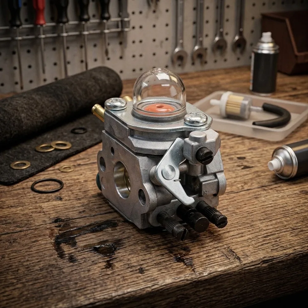 Fuel for System Kit Carburetor Kit For Seasonal Maintenance 10*10*2 Cm Maintenance-Friendly Complete Replacement Set