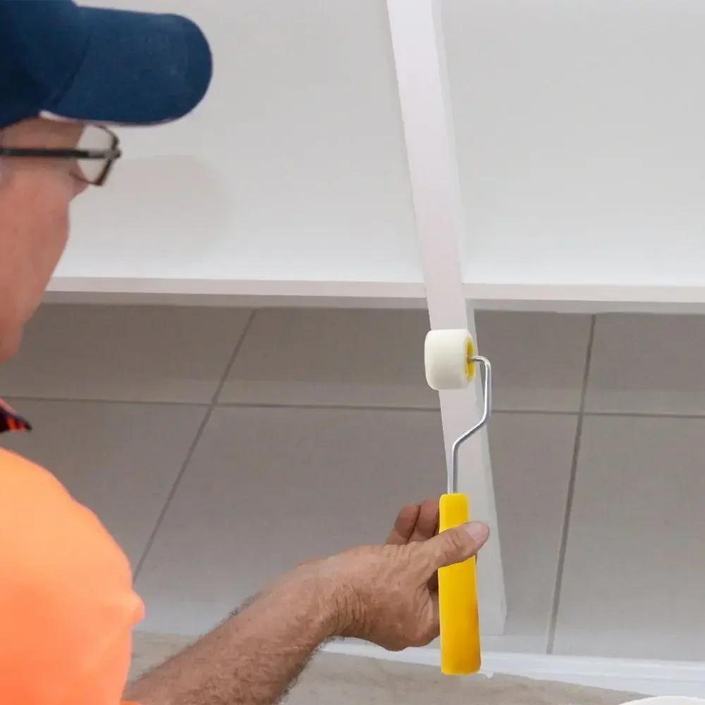 ミニペイント DIY 絵画ペイントツールブラシ行き止まりなしウールブラシ超小型ペイントタッチアップトリミングブラシローラー壁修理