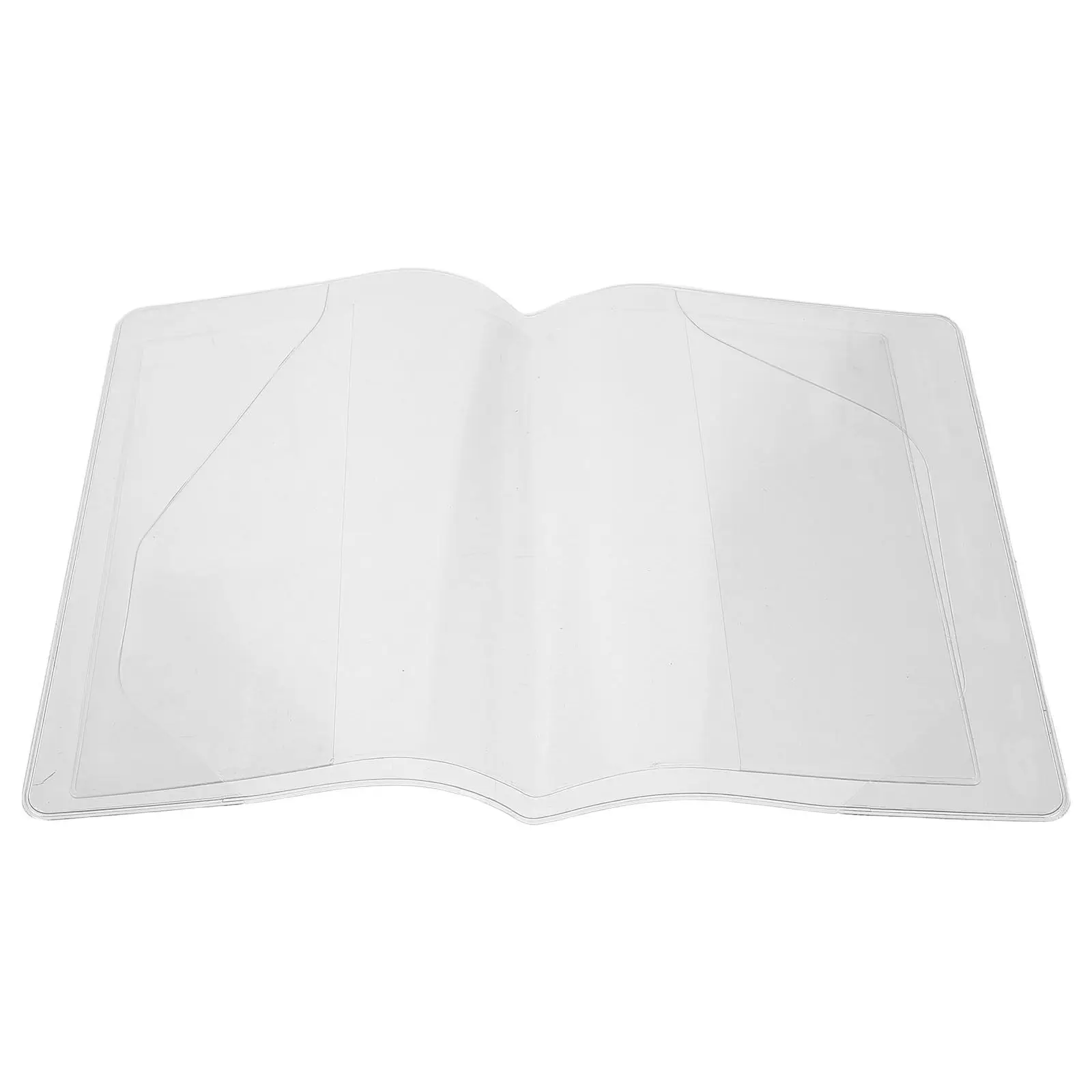 

1Set Transparent Notebook Cover A5 Waterproof Clear Protective Book Sleeve Protector for Students Office Use Journals