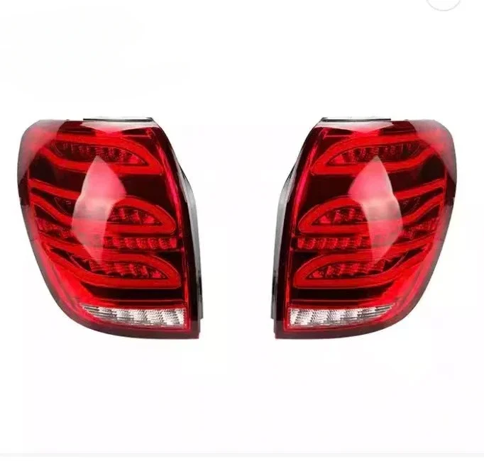 For Chevrolet Captiva 2006 - 2019 LED Tail light stop light with Fog Brake  Reverse and Turn signal red and smokey housingcustom