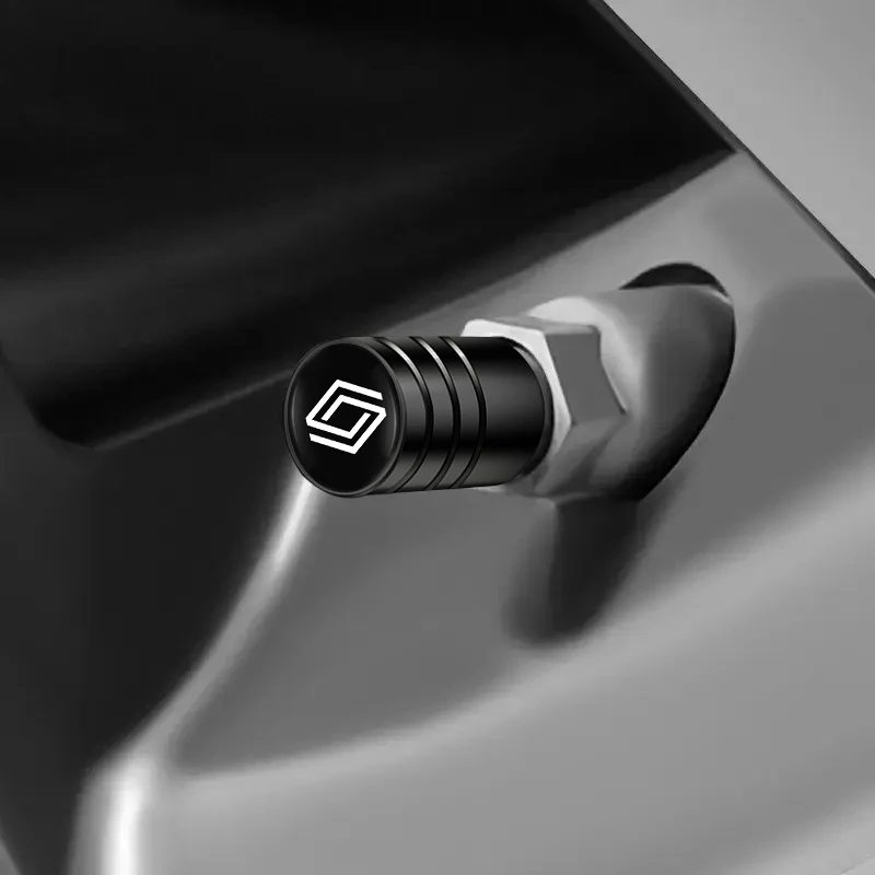 4 قطعة السيارات المعدنية عجلة الاطارات صمام قبعات الجذعية الحال بالنسبة لرينو ميجان 2 3 4 توينجو كليو تاليسمان كابتور كويد ذات المناظر الطبيعية الخلابة GT اكسسوارات #6