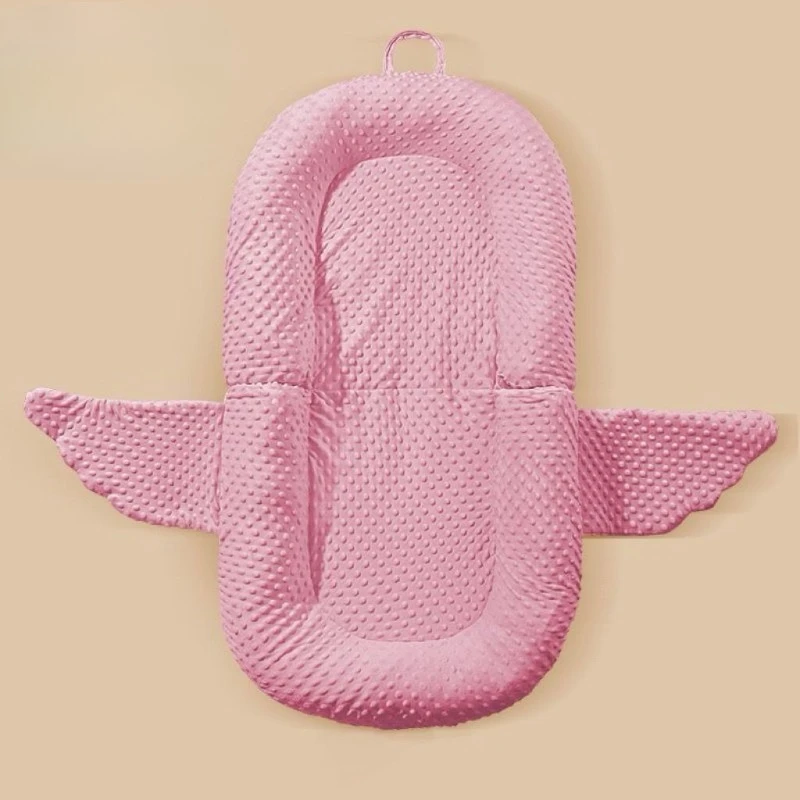 

Детская кроватка на танкетке, наклонная подушка, защита от запутывания, кровать для новорожденных в постели, успокаивающее гнездо, складная дышащая поддержка сна