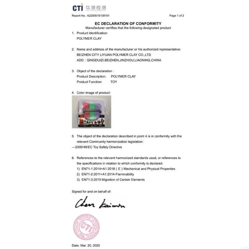 K1MA Multi-Farbpolymer-Ton für kreatives Backen von Ofen Backschleim Spielzeug Kindergarten Geschenk