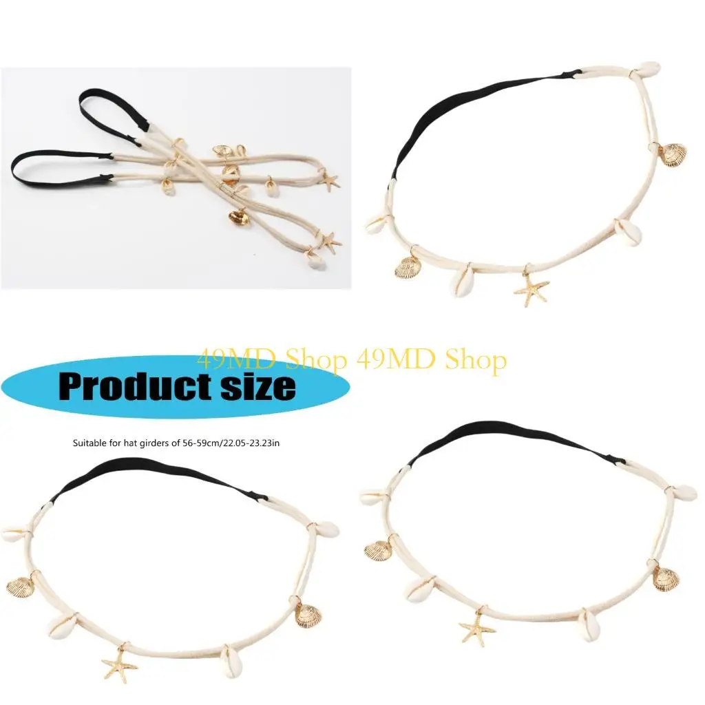 

49MD Environmental Friendly Case Hair Group With Marine Echinoderm Plan For Women Men Kids Beach Tasks