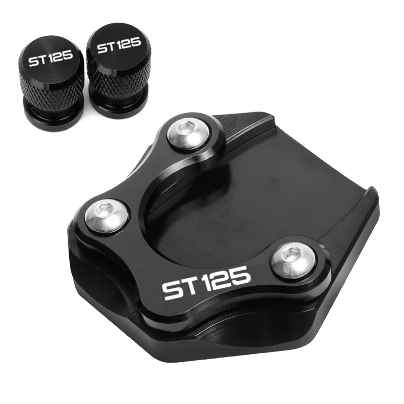 For HONDA ST125 DAX125 2022 2023 2024 Accessories Kickstand Foot Side Stand Sidestand Extension Pad Support Plate
