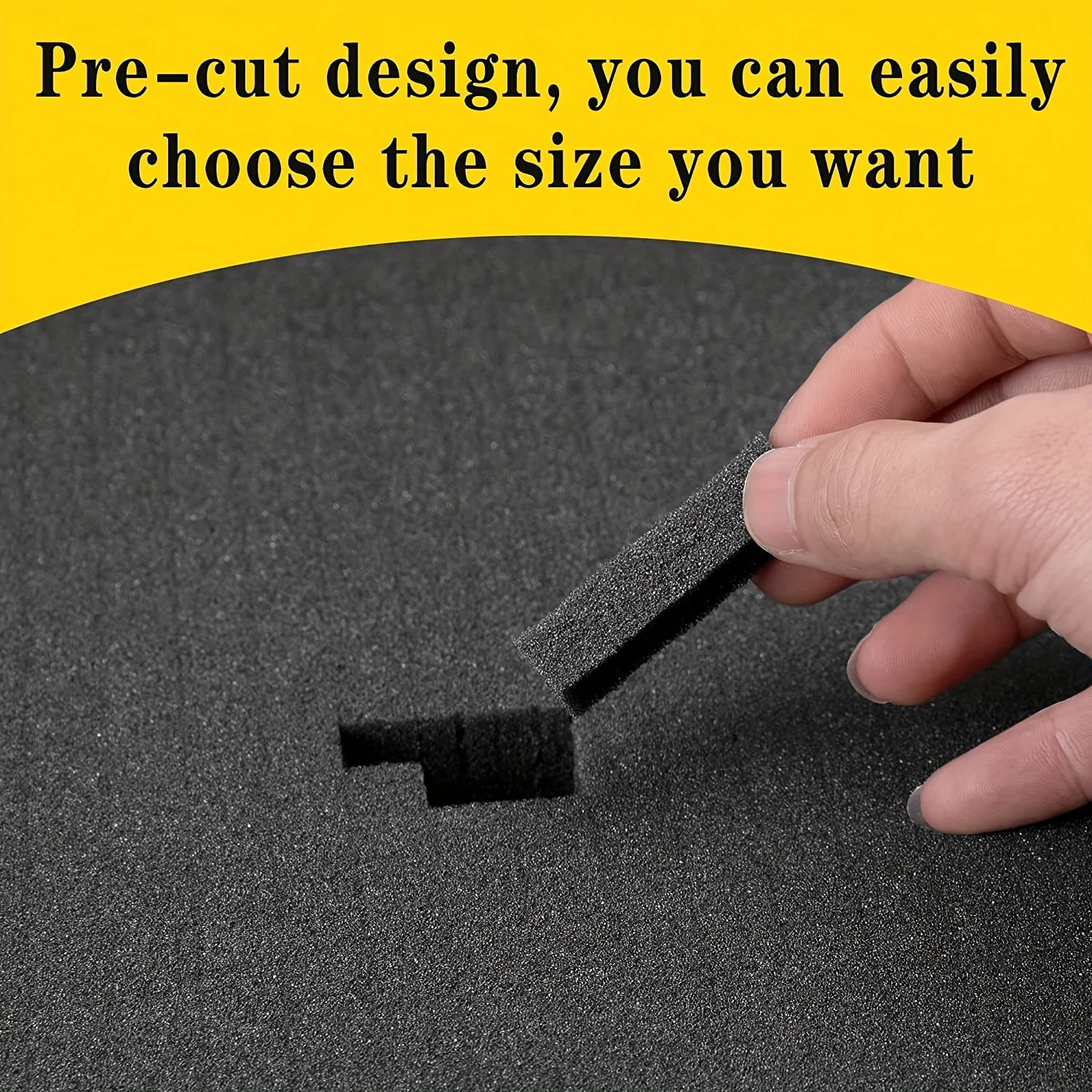 4 قطع من إدراج رغوة التقاطها، رغوة اختيار وتتبعها، رغوة سحب ما قبل مكعب مع استخدام سفلي لتخزين حافظات صندوق الألعاب اللوحية #2