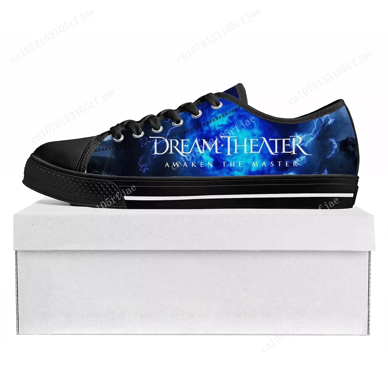 

Dream Theater Rock Pop Low Top High Quality Sneakers Mens Womens Teenager Canvas Sneaker Prode Casual Couple Shoes Custom Shoe