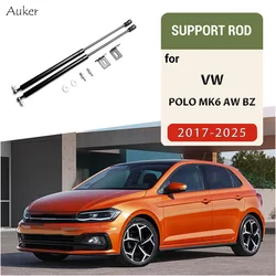 Car Front Hood Engine Supporting Hydraulic rod Lift Strut Spring Shock Bars Bracket For VW Polo 6 MK6 AW BZ 2017-Present