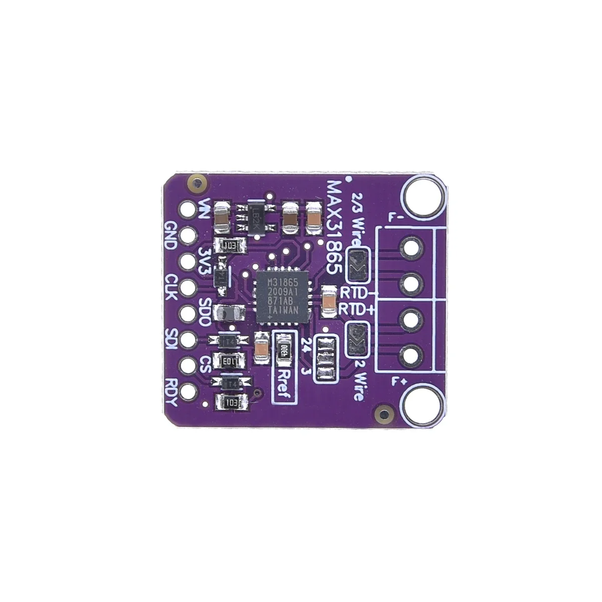 MAX31865 PT100/PT1000 RTD-to-Digital Converter Board Temperature Thermocouple Sensor Amplifier Module 3.3V/5V