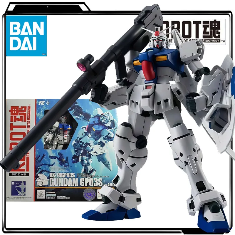 반다이 정품 로봇 애니메이션 피규어 RX-78GP02A 건담 프로토타입 유닛2&RX-78GP03S 건담 프로토타입 유닛3 액션 피규어 장난감 소년용