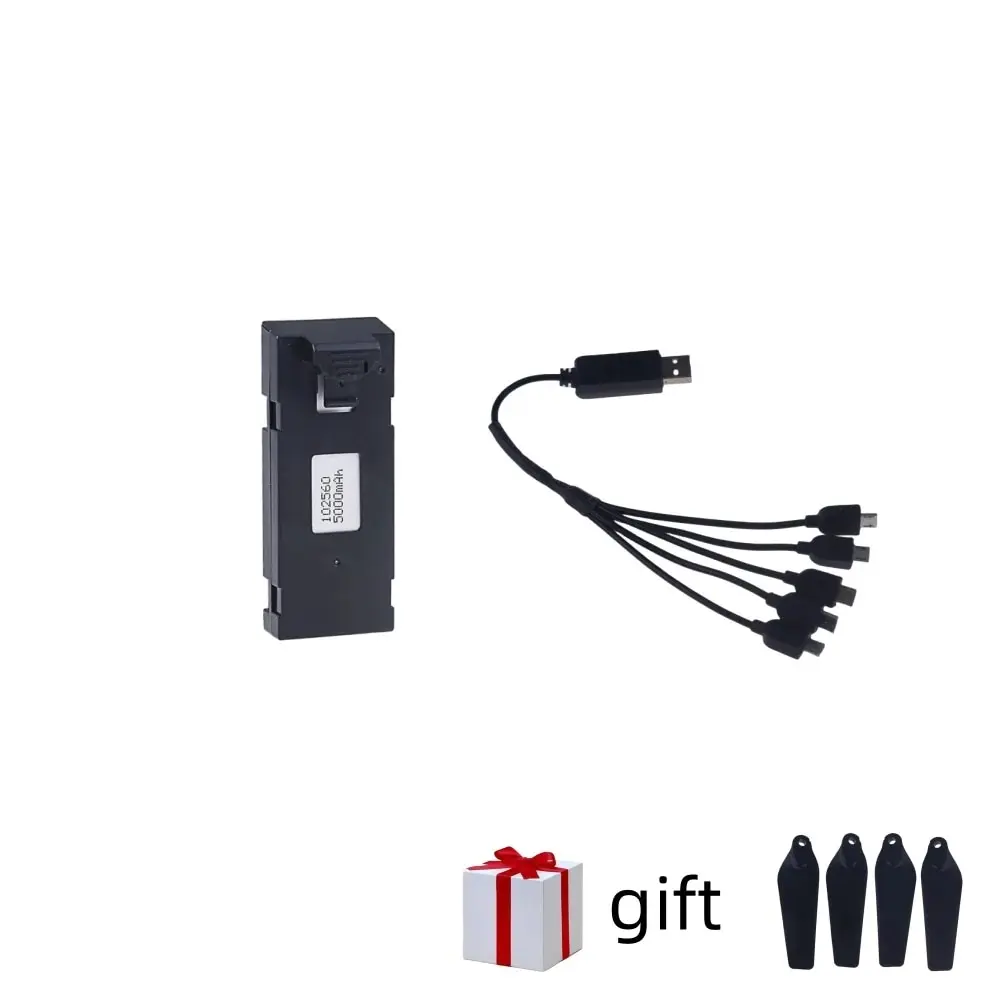 Upgrade 5000mAh E88 Batterij 3.7V Batterij Voor E88 E88PRO E99 E525 P1 K3 P10 A13 S98 RC Drone RC quadcopter Onderdelen Batterij