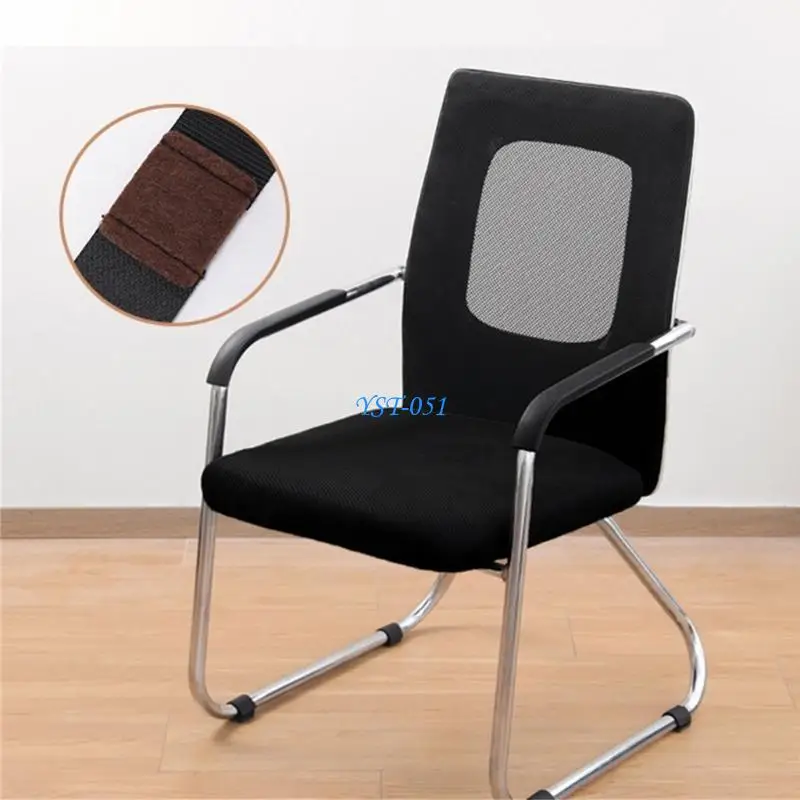 

E15A Furniture Felt Pad with Fastener Nonslip Chair Leg Felt Pad Protections Cover