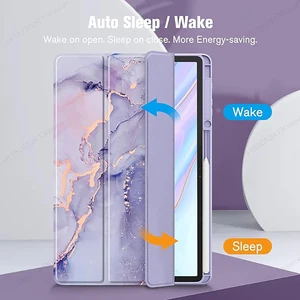 جراب تابلت مع حامل أقلام رصاص ، جراب لجهاز سامسونج جالاكسي تاب ، S9 ، FE 11 ، S10 Plus ، A9 ، S9 ، S8 ، S7 ، 12.4 أفضل 10 حافظات سامسونج تاب S8 مبيعا - رقم 4