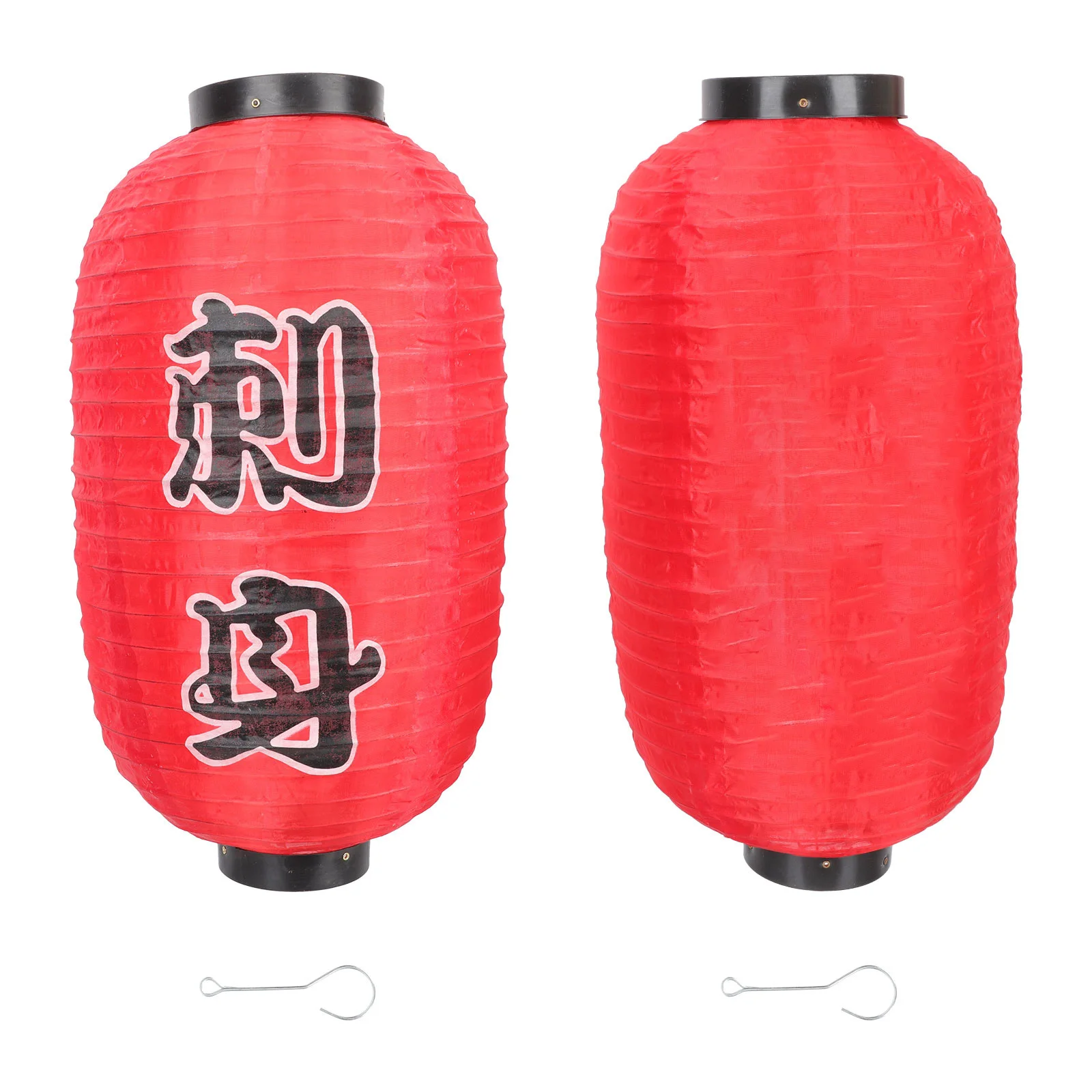 

2 шт. японских водонепроницаемых уличных фонарей, декоративные красные фонари-украшения для ресторанов, вечеринок, фестивалей