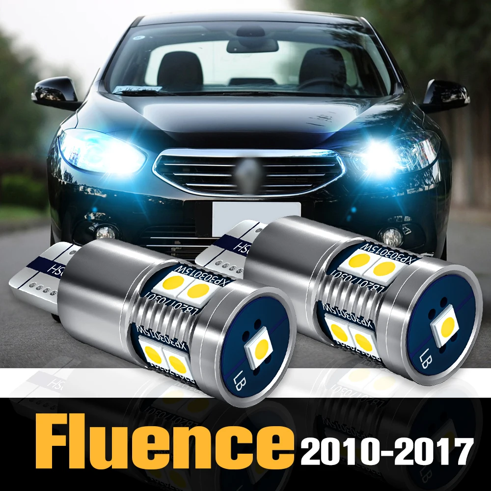 

2pcs Canbus LED Clearance Light Parking Lamp Accessories For Renault Fluence 2010-2017 2011 2012 2013 2014 2015 2016