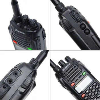 Wouxun KG-UVD1P Walike Talkie Dual Band UHF VHF 128 kanálů Vysoce výkonná dálková VOX SOS obousměrná radiostanice pro kempování a cestování 10 nejlepší prodej wouxun kg - №3