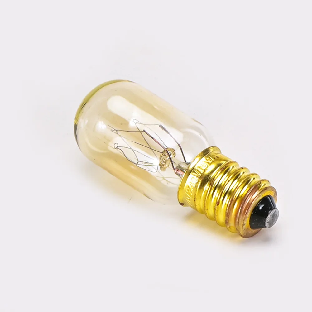 10PCS 15w E14 Degree Bulb Oven Bulb Microwave Bulb Salt Bulb E14 Screw Cap Pygmy Lamp Salt Lamp